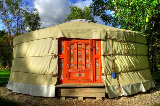 Hébergement insolite dans une yourte mongol