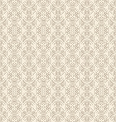 Seamless Pattern in Oriental Style. Ornamental background