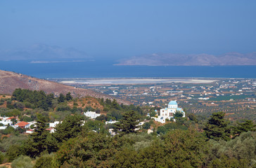Salt Lake Alikes on the island of Kos in Greece