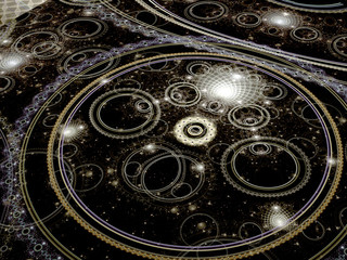 Abstract dark background with a stylish design