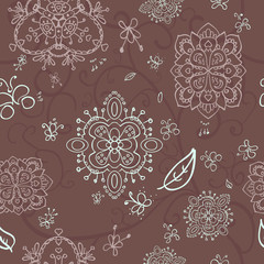 contrasty doodle pattern