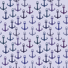 seamless pattern of anchors