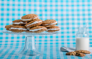 Homemade Oatmeal Cream Pie Cookies