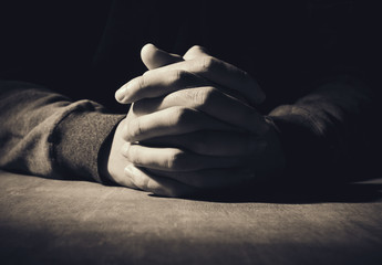 Hands Of Praying - obrazy, fototapety, plakaty
