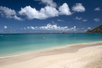 Saint Martin, Caribbean sea