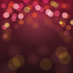 Obraz premium Abstract Blurry Background with Bokeh Defocused Lights
