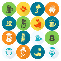 Saint Patricks Day Icon Set