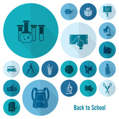 School and Education Icons