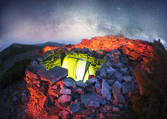 Overnight in the ancient trenches