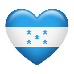 Honduras Insignia Heart Shape