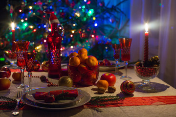 Christmas table