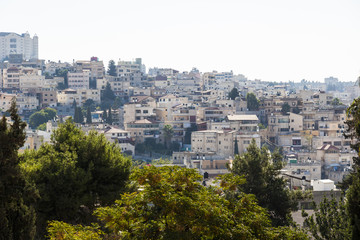 Fototapeta na wymiar View of the city of Nazareth. Israel