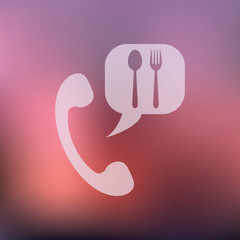 illustration of food icon