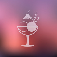 illustration of food icon