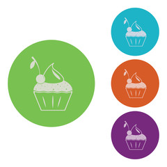 illustration of food icon