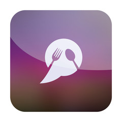 illustration of food icon