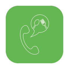 illustration of food icon