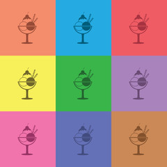 illustration of food icon