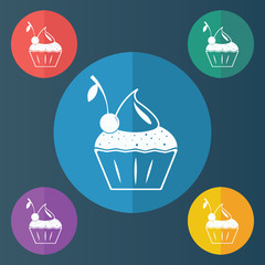 illustration of food icon