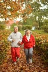 Fototapeta premium fit senior couple 