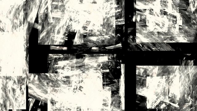 Grunge Animation monochrom