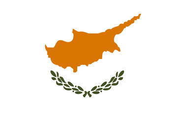 vector flag of Cyprus