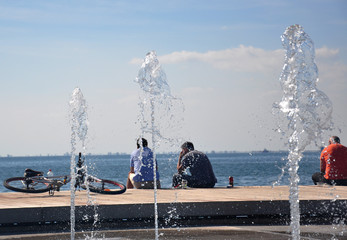 water fountains