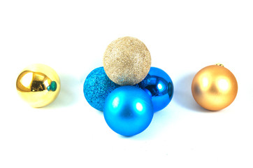 Ball on the white background