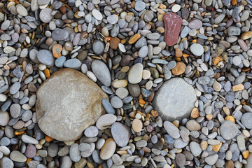 Sea stones background
