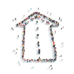 people  shape  arrow  cartoon