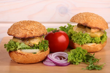 Fresh burger