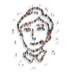  people  shape  man secretary