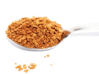 coffee spoon isolation on white background