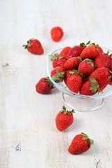 Ripe strawberry