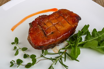 Roasted duck breast