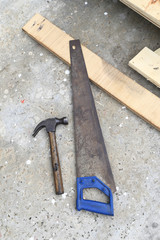 Assorted Woodwork and Carpentry or Construction Tools