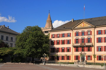 Fototapeta premium escursioni in svizzera tra ghiacciai e città