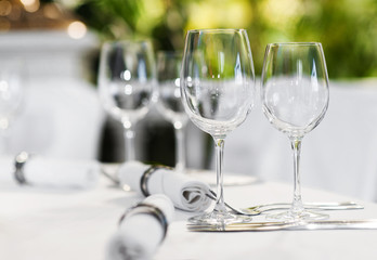 Beautiful table set