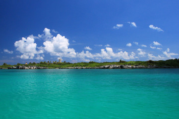 Fototapeta premium Messico, Cancun, Contoy e Isla Mujeres