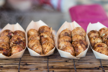 Steaming Octopus Balls