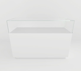 Glass showcase 