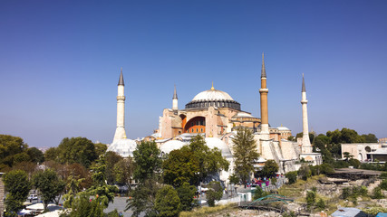 Fototapeta na wymiar Hagia Sophia, Turkey, Istanbul