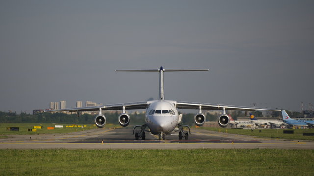 aereo in pista