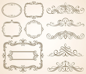 Decorative Calligraphic Frames II