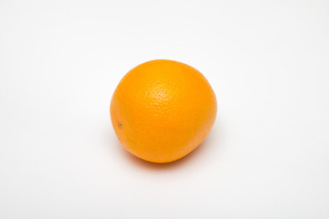 orange fruit isolated on white backgrounds