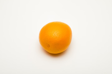 orange fruit isolated on white backgrounds