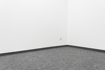 Raum Zimmer Fussboden mit Teppich 