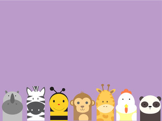 Fototapeta premium animal backgrounds 
