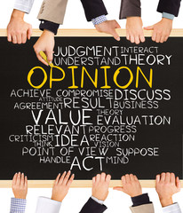 OPINION concept