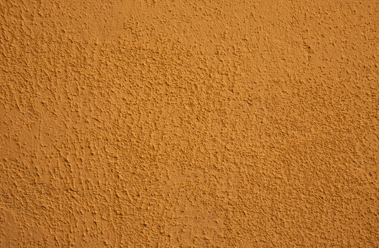 Orange do not plastered wall for texture or background.